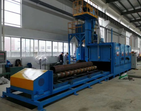 梧州喷砂机在管道除锈中的现场施工应用