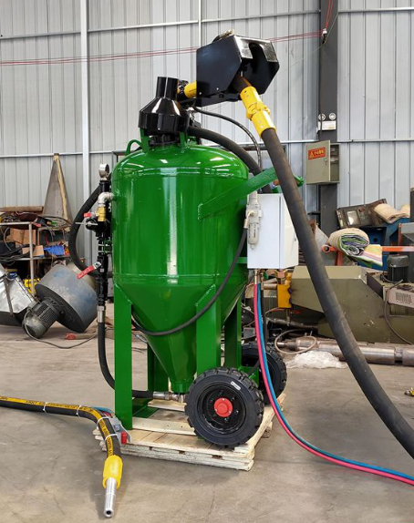 梧州移动式喷砂机 户外施工效率翻倍