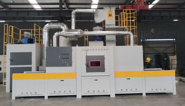 梧州输送式喷砂机 适配流水线生产需求